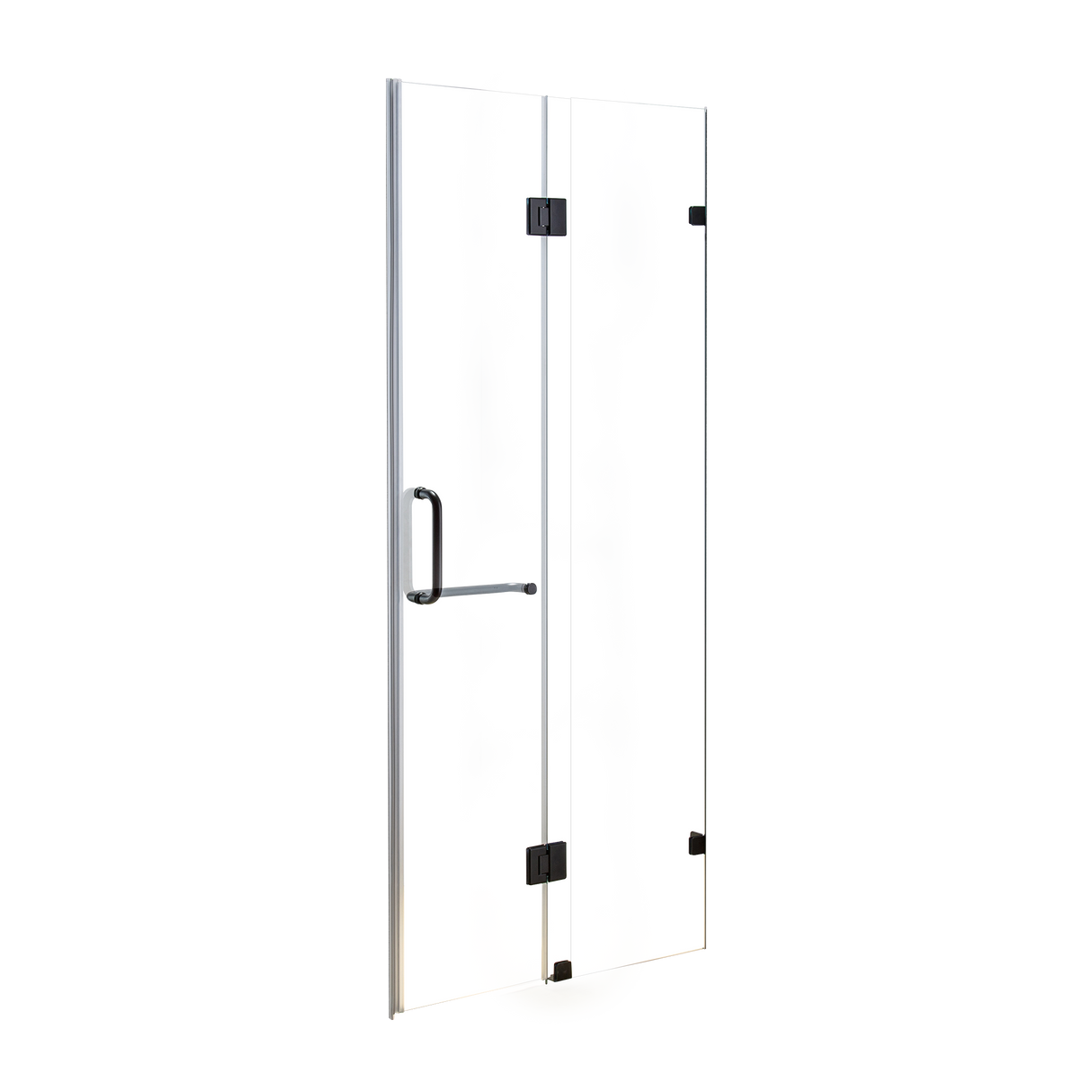 120 x 200cm Wall to Wall Frameless Shower Screen 10mm Glass By Della Francesca