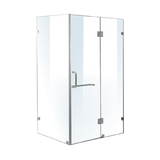 1200 x 1000mm Frameless 10mm Glass Shower Screen By Della Francesca