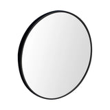 60cm Round Wall Mirror Bathroom Makeup Mirror by Della Francesca - Close-Up Angle