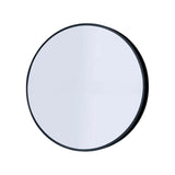 80cm Round Wall Mirror Bathroom Makeup Mirror by Della Francesca - Rear View