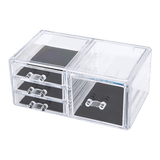 11 Drawers Clear Acrylic Tower Organiser Cosmetic jewellery Luxury Storage Cabinet