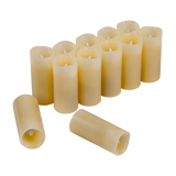 Flameless Candles LED Candles Set of 12 Battery Flickering Bulb - Side View