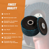50x Pack Premium Zirconia Flap Disc Sanding Grinding 115mm 4.5