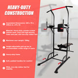 Power Tower Pull Up Weight Bench Dip Multi Station Chin Up Home Gym Equipment