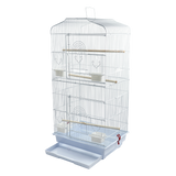 95cm Bird Cage Canary Parakeet Cockatiel LoveBird Finch Bird Cage - Top-Down View