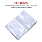 100x Vacuum Sealer Bags Food Storage Saver Heat Seal Cryovac 20cm x 30cm - Extra Image