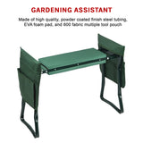 Garden Seat Folding Kneeler Bench Kneeling Soft Eva Pad - Extra Image