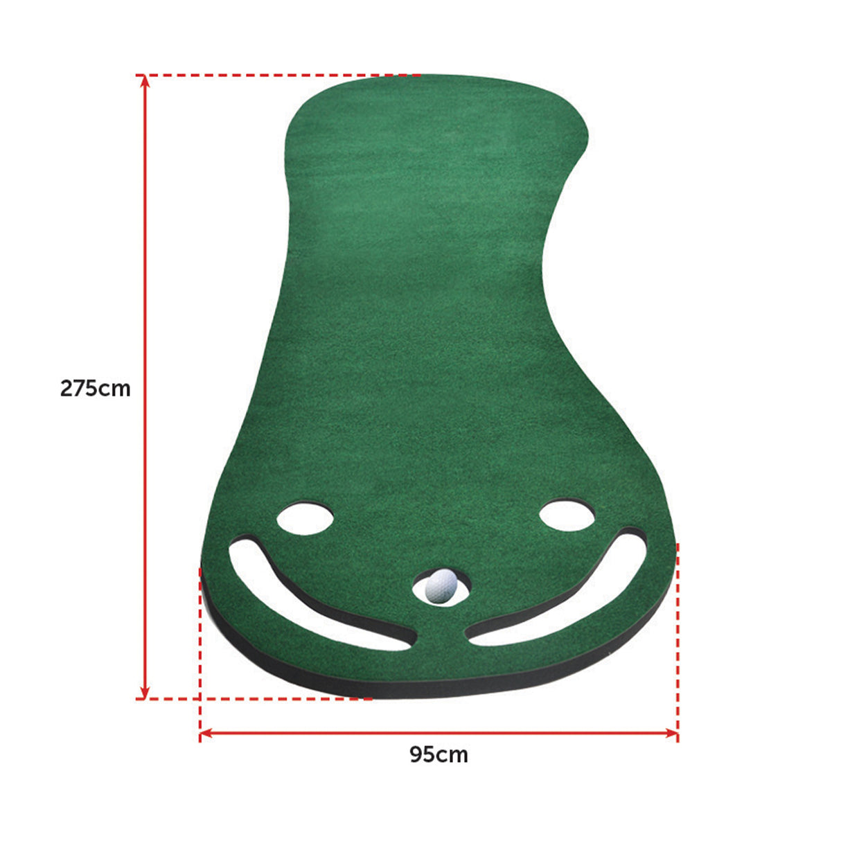 Golf Putting Green Par Three 95cm x 275cm
