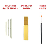 Art Sketch Pencils Oil Drawing Colouring Graphite Charcoal Pencil Set 72pcs/set - Extra Image