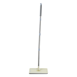 4x Microfiber Pads Flat Mop Bucket Kit 360 Rotating Self Wash Cleaning - Top-Down View