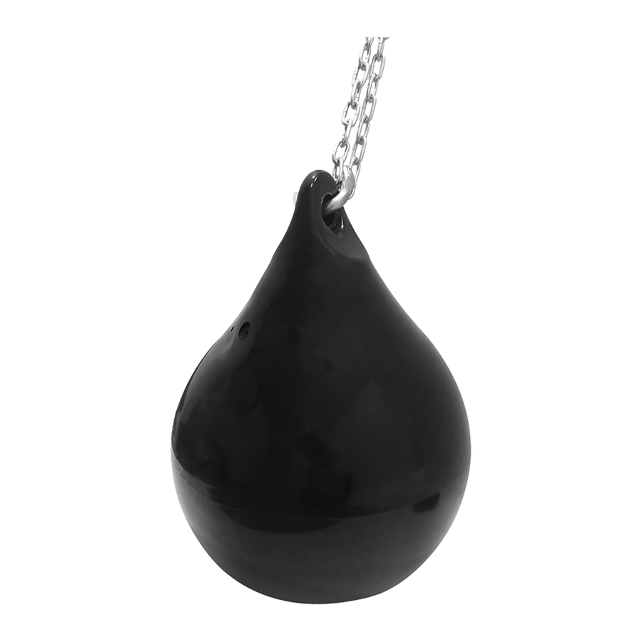 30L Water Punching Bag Aqua with D-Shackle and Chain