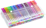 Glitter Gel Pens (100 pack) with 2.5X More Ink - Craft, Kids & Adult Colouring