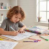Glitter Gel Pens (100 pack) with 2.5X More Ink - Craft, Kids & Adult Colouring - 45-Degree Angle