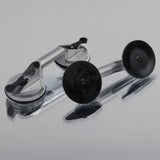 4 x Double Suction Glass Lifting Tool 70kg Vacuum Puller Lifter Aluminium - Front View