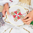 Embroidery Starter Kit Cross Stitch Kit DIY Hand Craft Stitch 50 Colour Kit