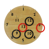 Ring Toss Game Family Indoor Outdoor Hoop Party - Side View