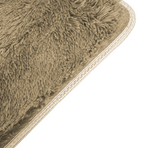 200x140cm Floor Rugs Large Shaggy Rug Area Carpet Bedroom Living Room Mat - Beige
