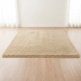 230x200cm Floor Rugs Large Shaggy Rug Area Carpet Bedroom Living Room Mat - Beige - 45-Degree Angle
