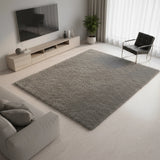 200x140cm Floor Rugs Large Shaggy Rug Area Carpet Bedroom Living Room Mat - Grey