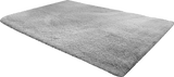 200x140cm Floor Rugs Large Shaggy Rug Area Carpet Bedroom Living Room Mat - Grey - Front View