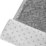 230x160cm Floor Rugs Large Shaggy Rug Area Carpet Bedroom Living Room Mat - Grey