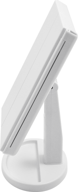 Makeup Mirror With LED Light Standing Mirror Magnifying Tri-Fold Touch - Low Angle