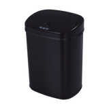 68L Motion Sensor Bin Automatic Stainless Steel Kitchen Rubbish Trash - Black