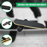 Balance Board Trainer with Stopper Wobble Roller