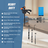 14X Pocket Hole Jig Kit Woodworking Drill Hole Locator Craft Carpenters + F Clip - Extra Image