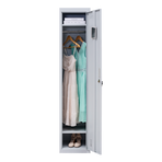 One-Door Office Gym Shed Clothing Locker Cabinet
