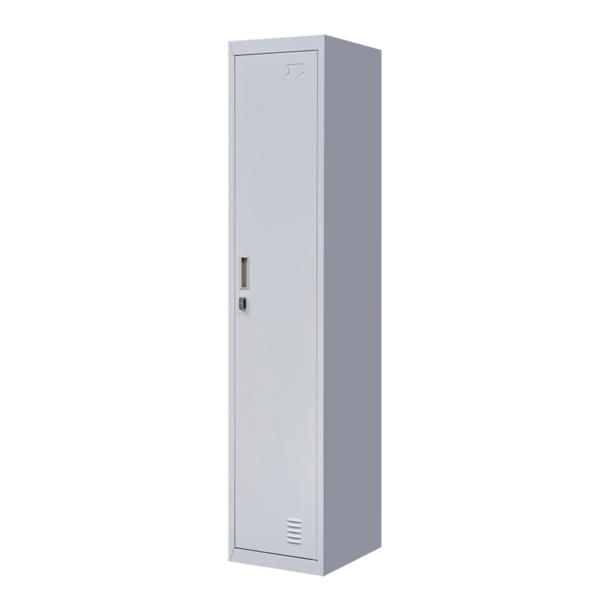 One-Door Office Gym Shed Clothing Locker Cabinet