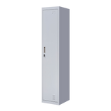 One-Door Office Gym Shed Clothing Locker Cabinet - Side View
