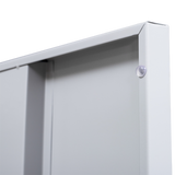 One-Door Office Gym Shed Clothing Locker Cabinet
