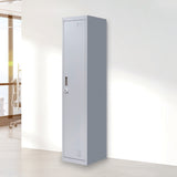 One-Door Office Gym Shed Clothing Locker Cabinet