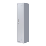 One-Door Office Gym Shed Clothing Locker Cabinet - Side View