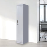 One-Door Office Gym Shed Clothing Locker Cabinet