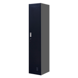 One-Door Office Gym Shed Clothing Locker Cabinet - Side View