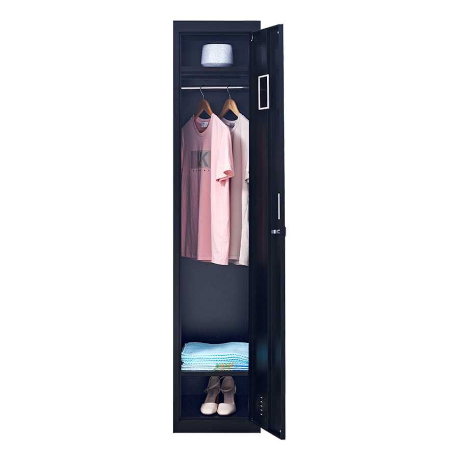 One-Door Office Gym Shed Clothing Locker Cabinet