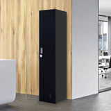 One-Door Office Gym Shed Clothing Locker Cabinet