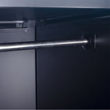 One-Door Office Gym Shed Clothing Locker Cabinet - Rear View