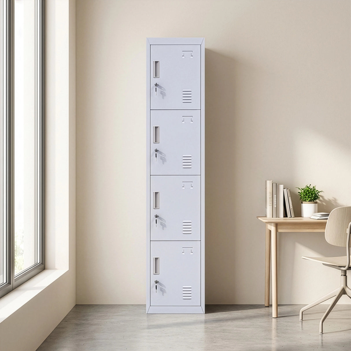 4 Door Locker - Office/Gym