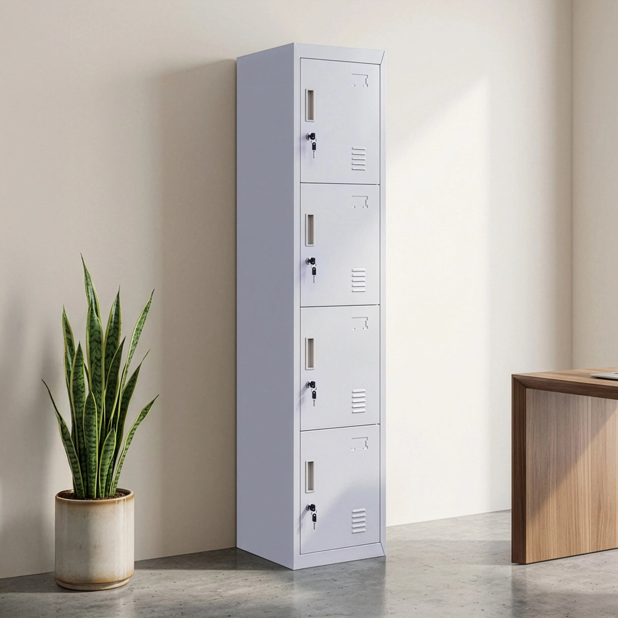 4 Door Locker - Office/Gym