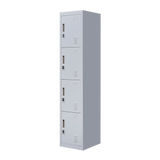 4 Door Locker - Office/Gym - Side View
