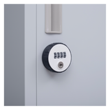 4 Door Locker - Office/Gym - Top-Down View