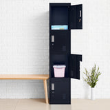 4-Door Vertical Locker for Office Gym Shed School Home Storage - Extra Image