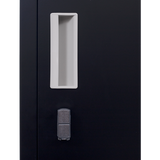 4 Door Locker - Office/Gym - Top-Down View