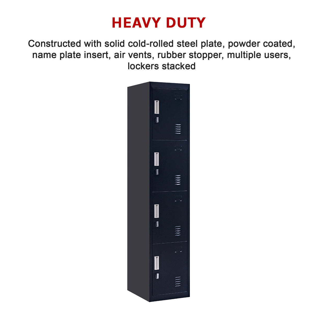 4 Door Locker - Office/Gym