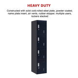 4 Door Locker - Office/Gym - Low Angle