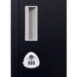 4 Door Locker - Office/Gym - Top-Down View