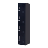 4 Door Locker - Office/Gym - 45-Degree Angle